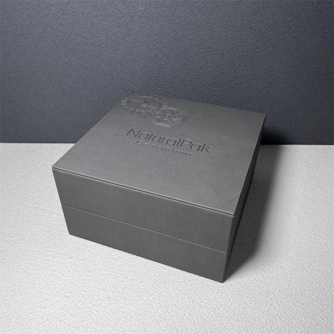 High Quality PU Woop Packaging Box for Watch Watch Set Watch Gift