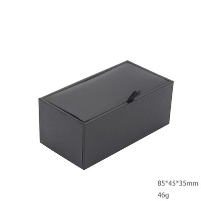 70*35*30mm Bir Ve İki Saten Çekme Kol Düğmesi Hediye Kutusu Takı İçin